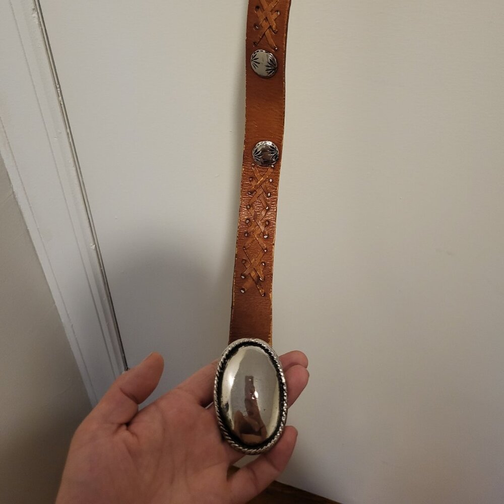 Vintage Western Brown Belt